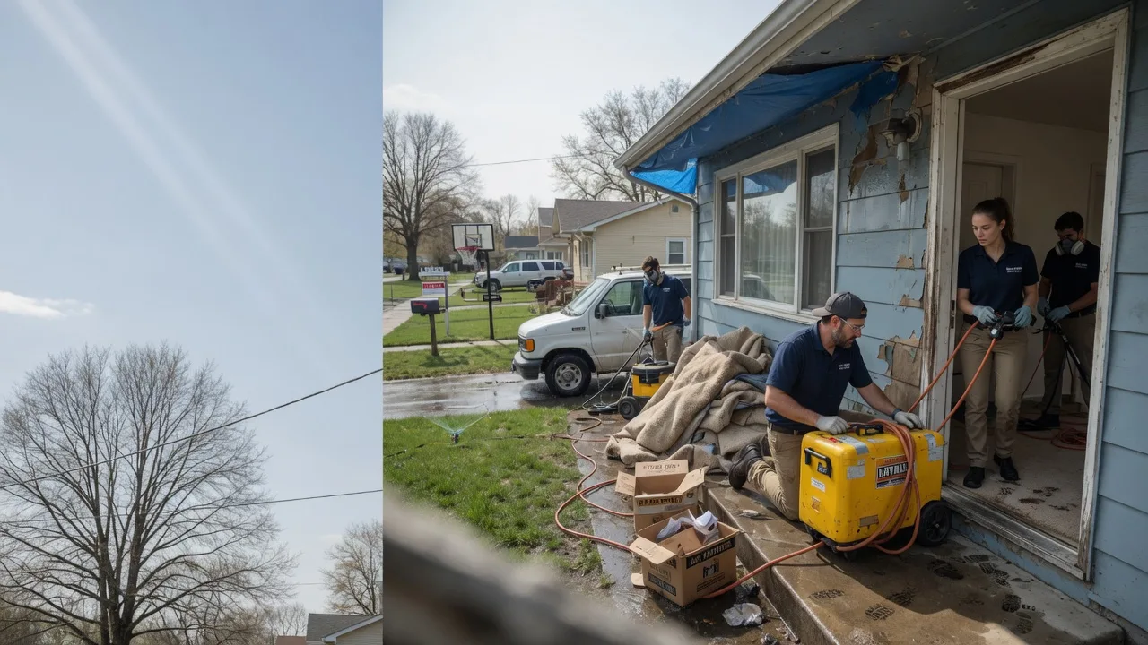 Basement Flood Cleanup in Pierz, MN near me